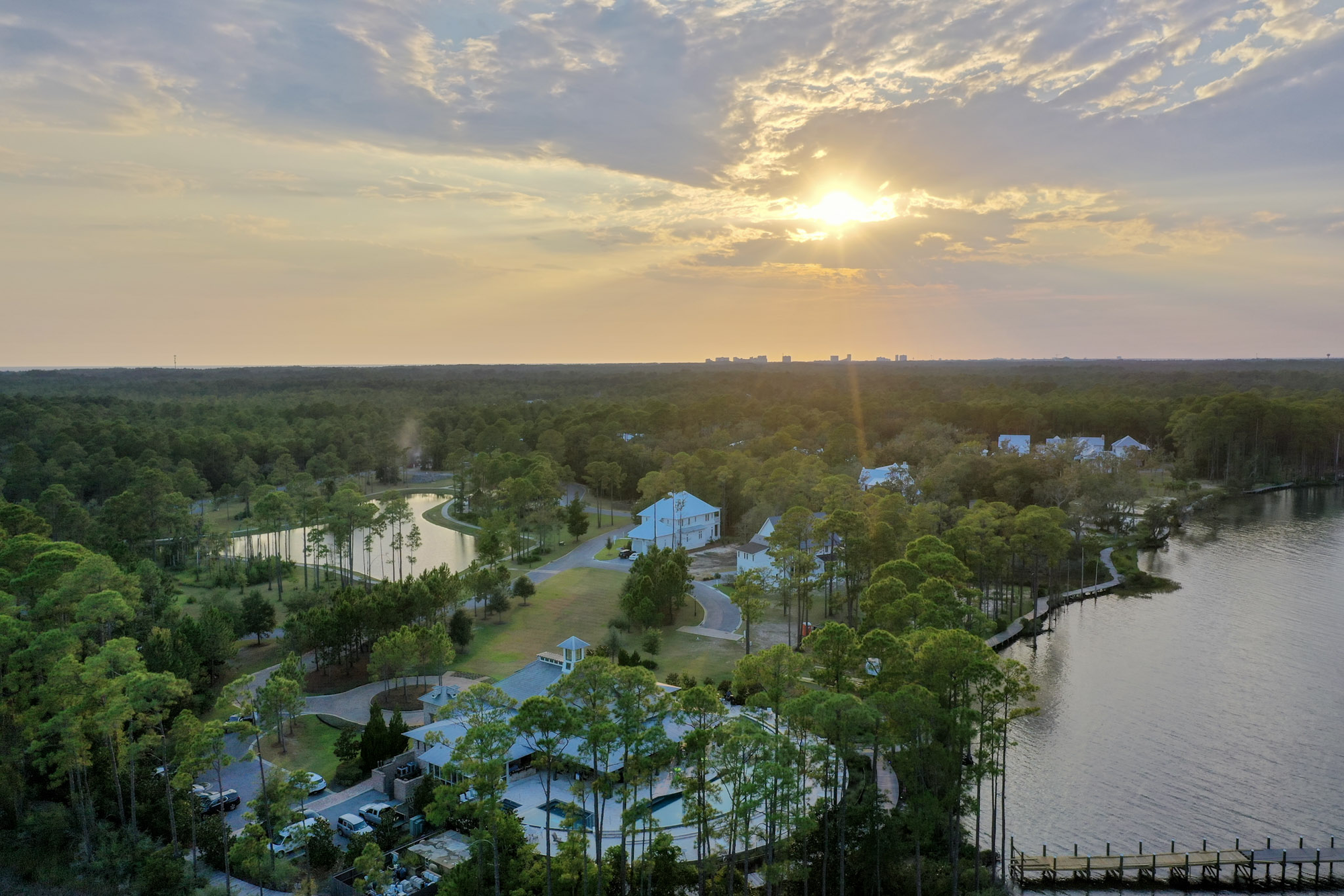 Churchill Oaks on the bay